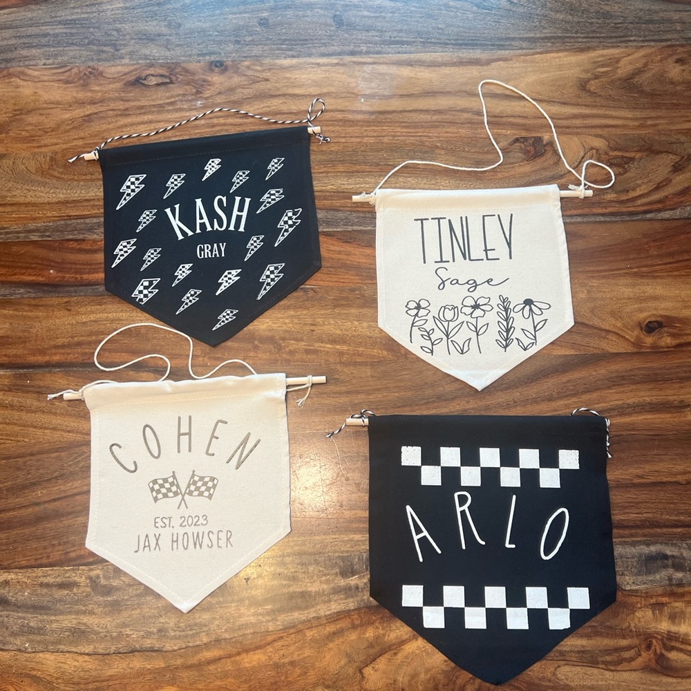 Custom Name Banners